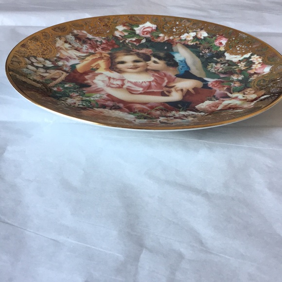 John Grossman Romantic Victorian Plate - Picture 4 of 8